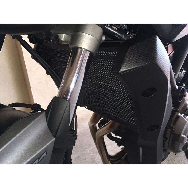 Radiator Grille Guard Capa para Motocicleta, Acessórios Protector, Yamaha FZ-07, FZ 07, FZ07, 2013, 2014, 2015, 2016, 2017