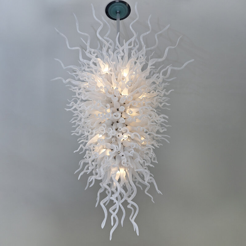 Large Led Modern Pendant Dale Chihuly Murano Handmade Blown Glass Chandelier Chinese Supplier Artistic Hanging Light
