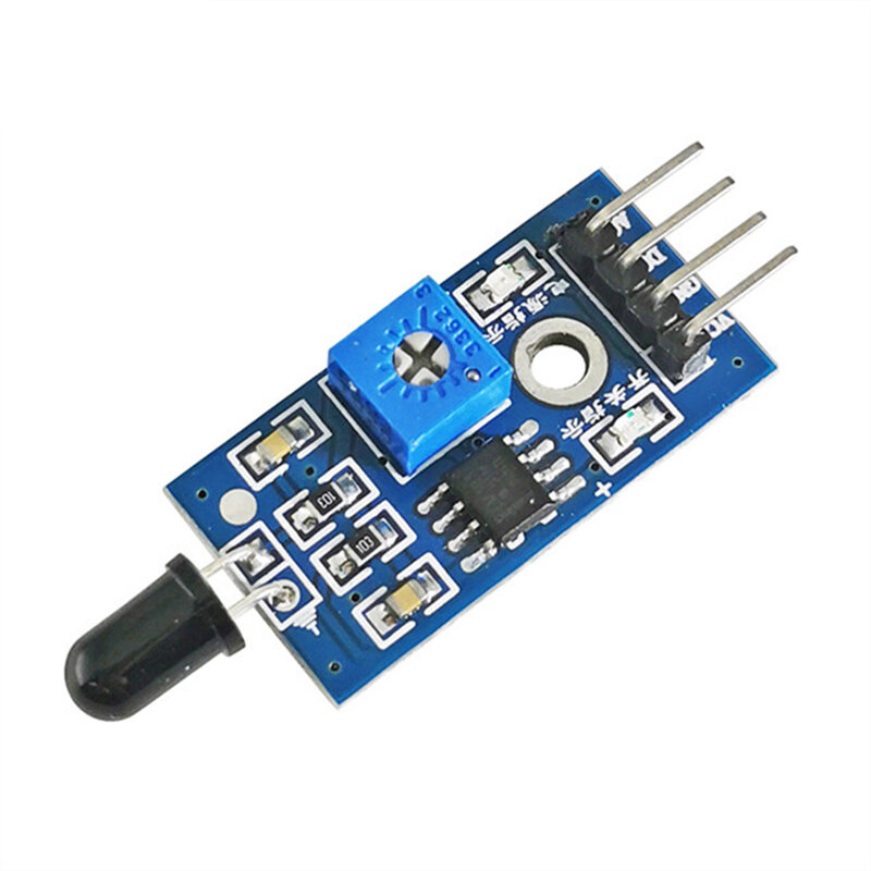LM393 IR modul Sensor deteksi api, detektor api inframerah modul penerima 4 Pin 3 pin untuk Kit Diy arduino