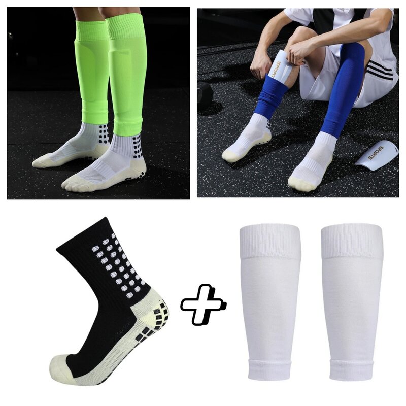 Calcetines de pierna profesionales para hombres y mujeres, baloncesto, fútbol, deportes, antideslizantes, combinación de jóvenes adultos, Se