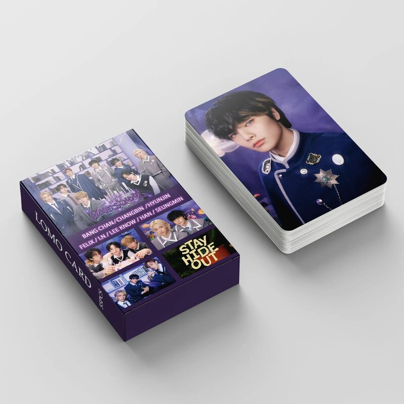 Tarjetas Lomo Kpop de 55 piezas, tarjetas de álbum de alta calidad para colección de Fans, postales, sesión fotográfica, regalo para fanáticos