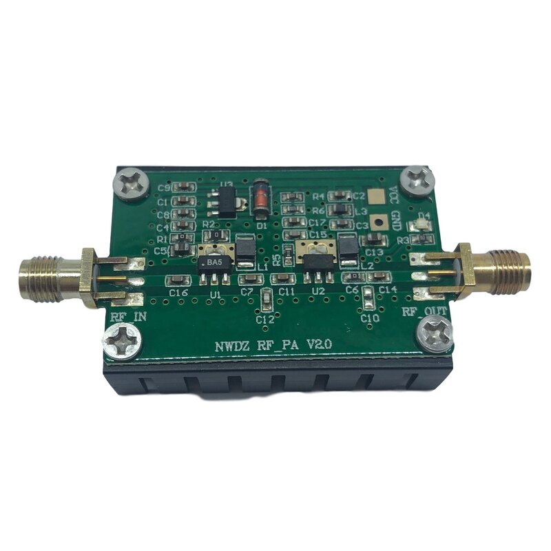 Amplificador de potência RF banda larga, Amplificador de ondas curtas, HF, FM, VHF, UHF, 2-700m, 3W