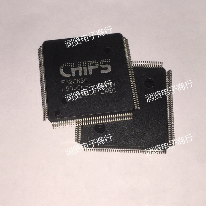 1 Buah F82C836 F82C836A QFP Chip IC Asli Baru