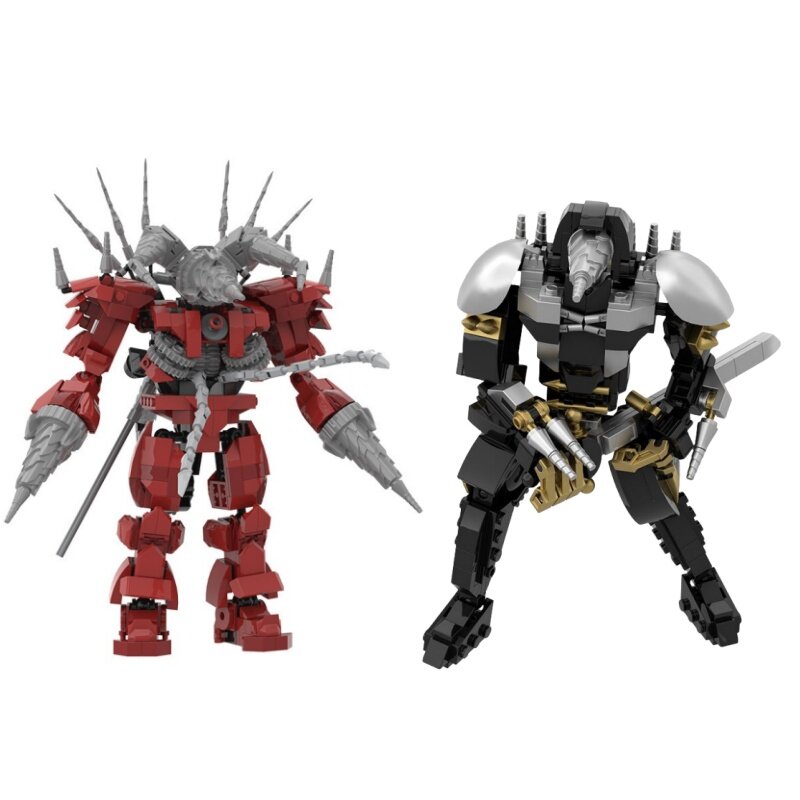 Skibidi-figuras de bloques de construcción de Titan Rampage para niños, modelo de bloques de construcción DIY, regalos de cumpleaños, 2,0 3,0
