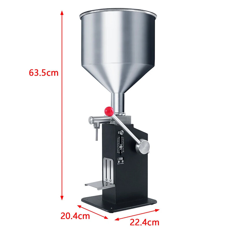 Goedkope Handmatige Vulmachine Voor Ketchup Pindakaas Honing Soja Melk Dikke Vloeibare Drank