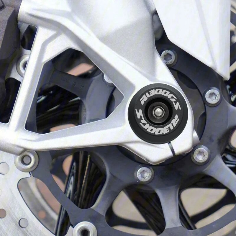 Husillo de rueda delantera y trasera para motocicleta, protección contra choques para BMW R1300GS, r1300gs, 2023-2024, novedad