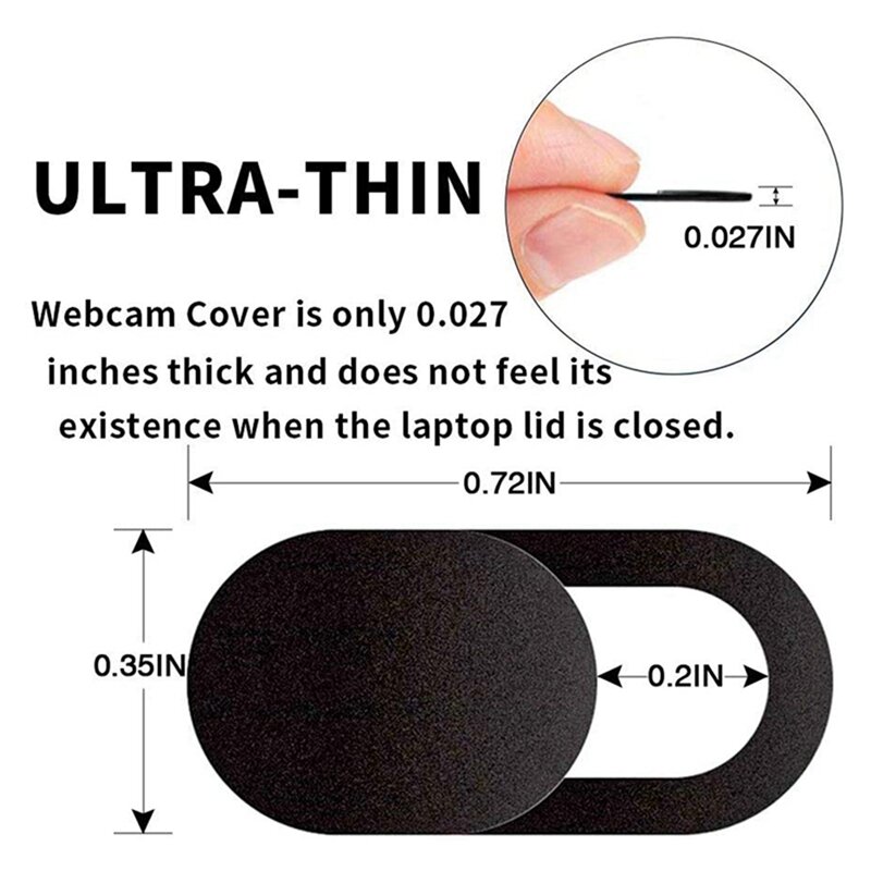 Laptop Webcam Cover Slide 60 Pack, Ultra Thin Laptop Camera Cover Slide For , Iphone, Computer, Laptop, Dell, PC