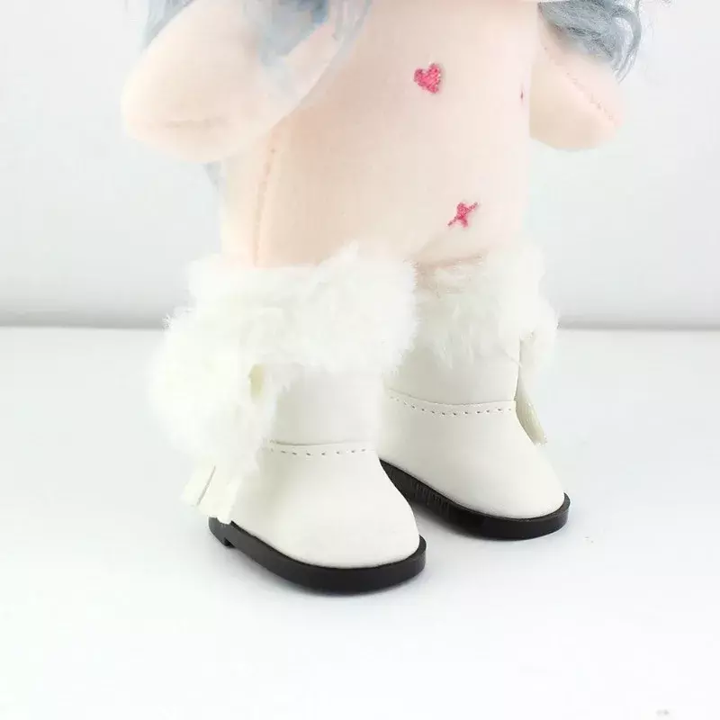 20cm algodão boneca botas, acessórios do brinquedo, sapatos, 5,5 cm