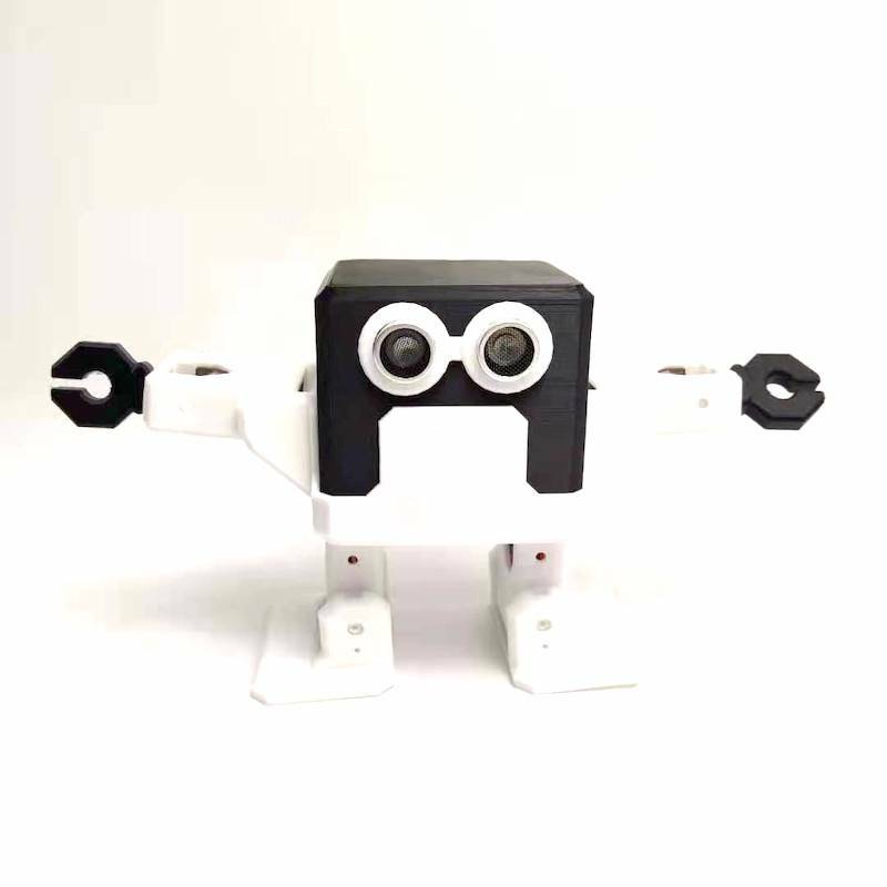 ロボットOttoのプログラム可能なおもちゃ,arduino Nanoロボット,オープンソース,アプリコントロール,DIYキット,Livingmate,3Dプリンター,6 dof