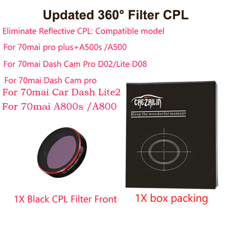 Montaje para cámara de salpicadero 70mai Pro Plus + A500S 70mai Lite2 A200