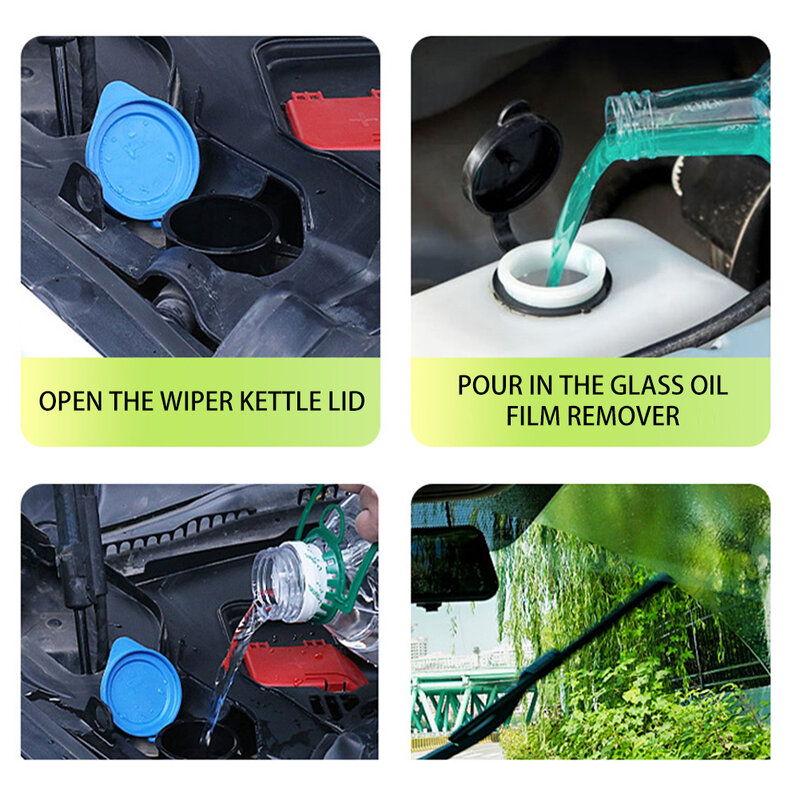 Środek do czyszczenia Film olejowy samochodowych dla przednia szyba skoncentrowanych środków środek do czyszczenia szkła dla pojazd samochodowy