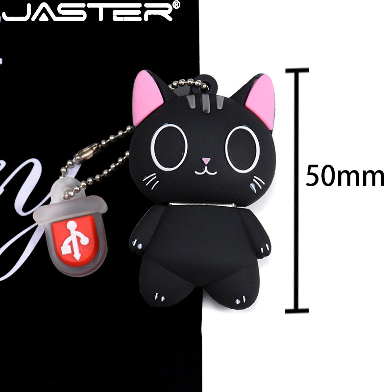 USB-флеш-накопитель JASTER в виде милых мультяшных животных, 64 ГБ, 32 ГБ, 16 ГБ, 8 Гб