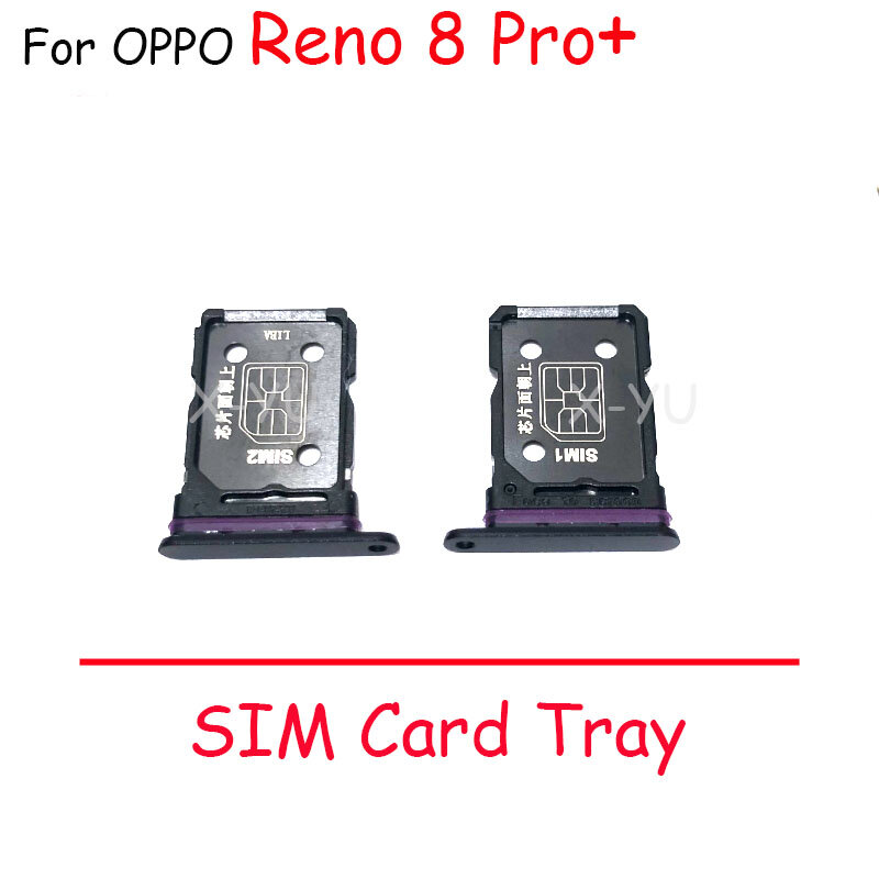 Для OPPO Reno 8 Pro + Reno8 Pro Plus SIM-карта лоток держатель Слот адаптер замена запасные части