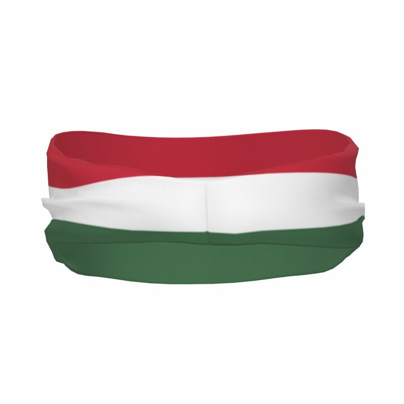 Opaska flaga węgierskiego opaska do włosów do tenisa siłownia nakrycia głowy akcesoria do włosów