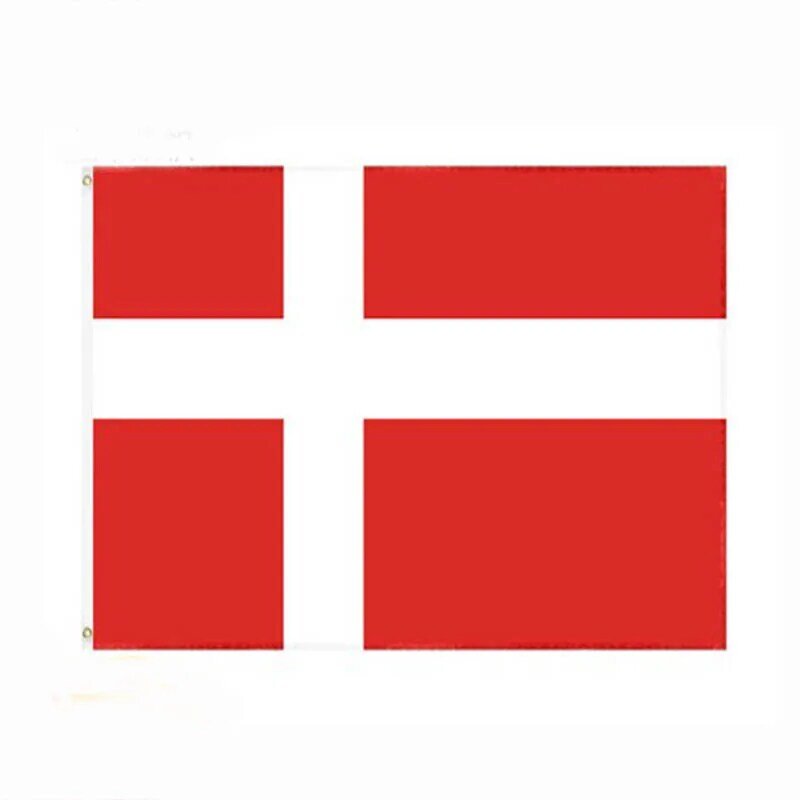 90*150 см полиэстер, Дания, флаг страны, баннер для праздника