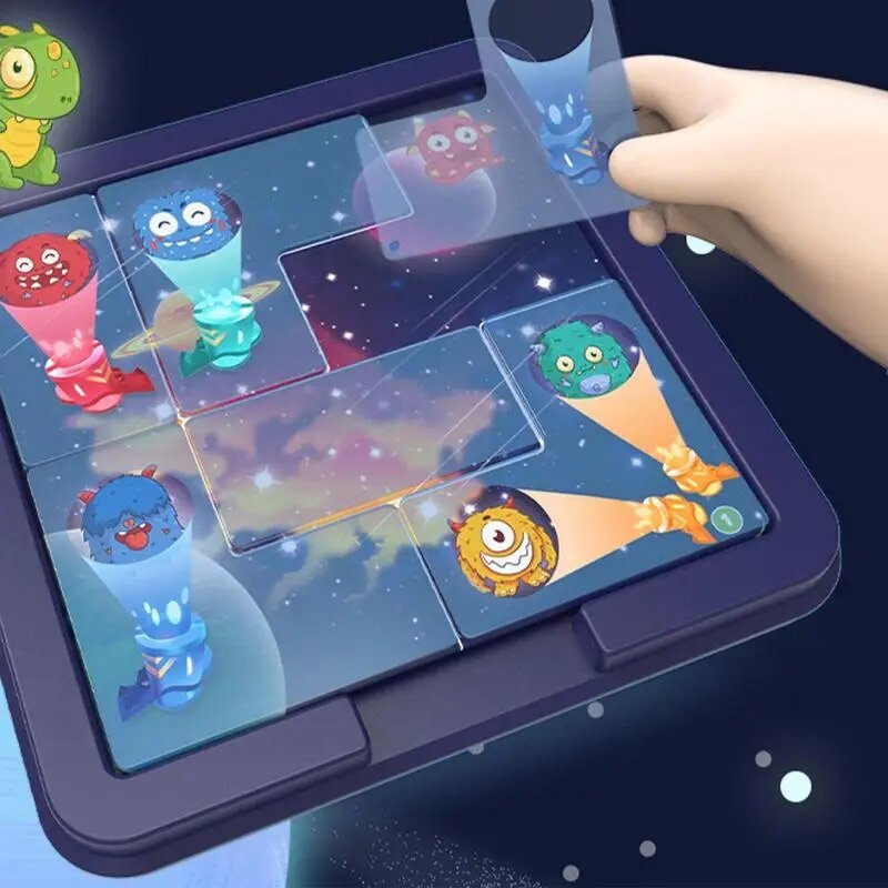 Новый Пазл «Ловец монстров» на Хэллоуин, детская Интерактивная настольная игра для родителей и детей, игрушки для детей и взрослых