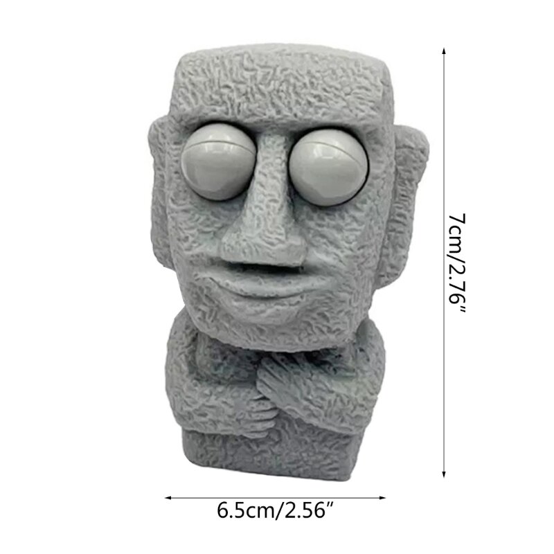EyesPop Rock Man Anti-Anxiety Fidgets Decompressing Stress Toy for ADD Autisms 69HE