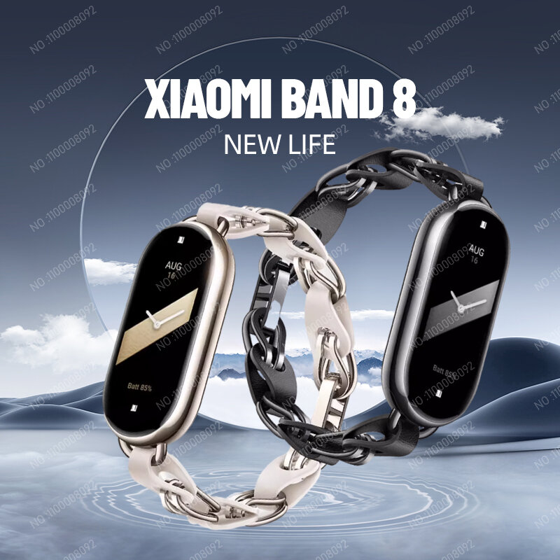 Xiaomi-pulsera inteligente Mi Band 8, accesorio deportivo resistente al agua con Pantalla AMOLED de 1,62 pulgadas y control del oxígeno en sangre, versión Global