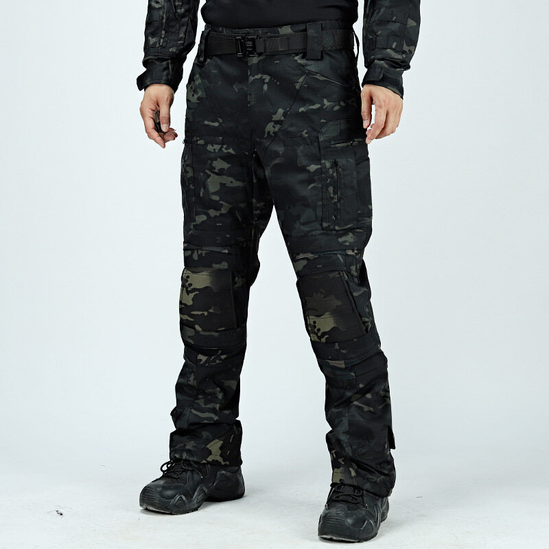 Kombinezon taktyczny koszule bojowe spodnie dwuczęściowy zestaw męski trening polowy żaba harcerski mundur CS Airsoft Shot Kit Paintball