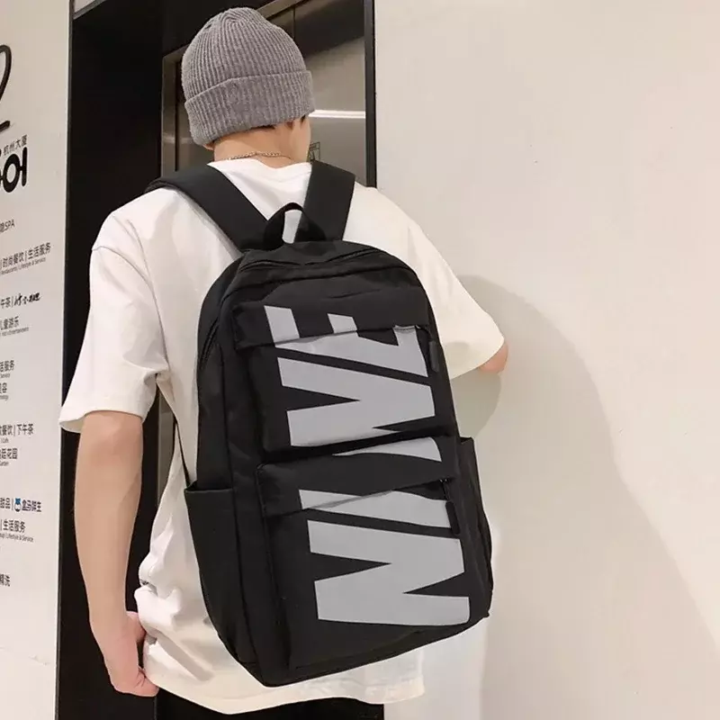New Women Backpacks Waterproof Multi-Pocket Nylon School Backpack for Student Female Girls Kawaii Laptop Book Pack Mochilas 2023