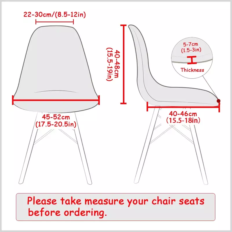 Chair Covers Elastic Dining Seat Cover Home Hotel Party Banquet