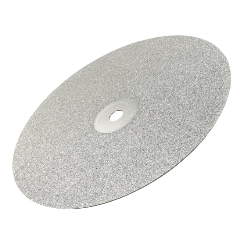 Professional Grade Diamond Abrasive Disc, 8inch 200mm Flat Lap Wheel, Exquisite Faceting for Precious Stones and More
