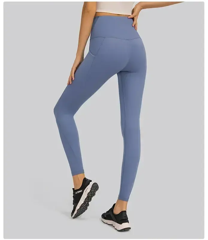 Lemon celana legging wanita celana olahraga Yoga lembut ketat celana olahraga kebugaran Gym celana olahraga sejuk cepat kering legging mulus