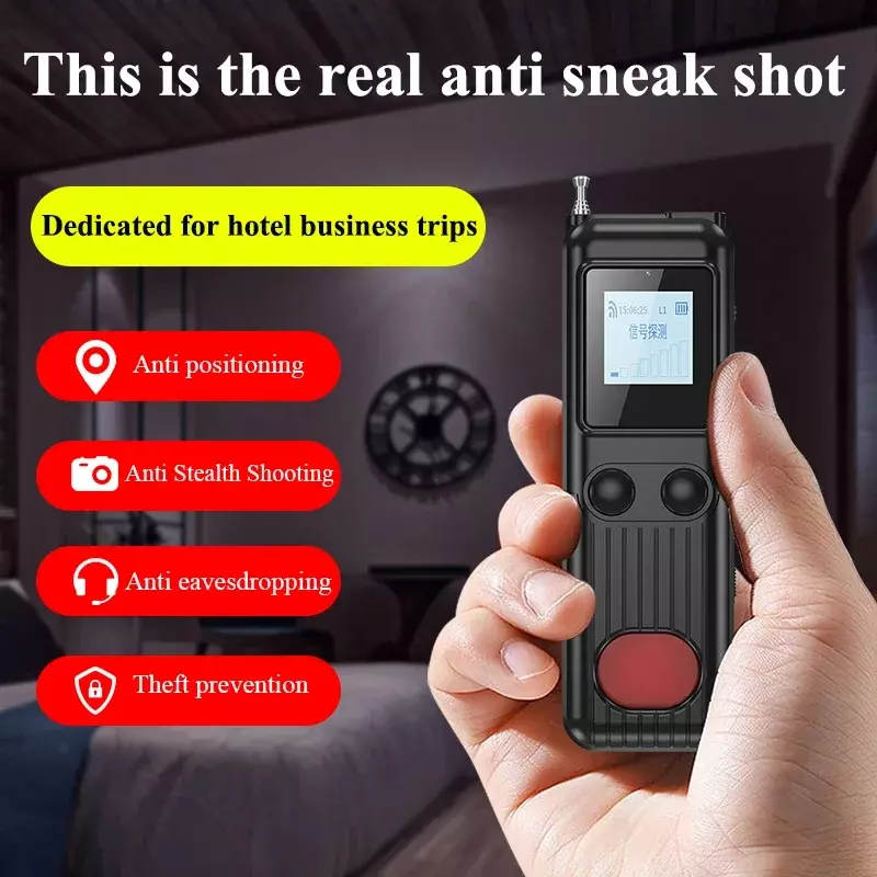 Wireless GSM Signal Mini Bug Detektor, Anti-Peeping Abhör position Gerät, Infrarot versteckte/Spionage kamera GPS Tracker Finder