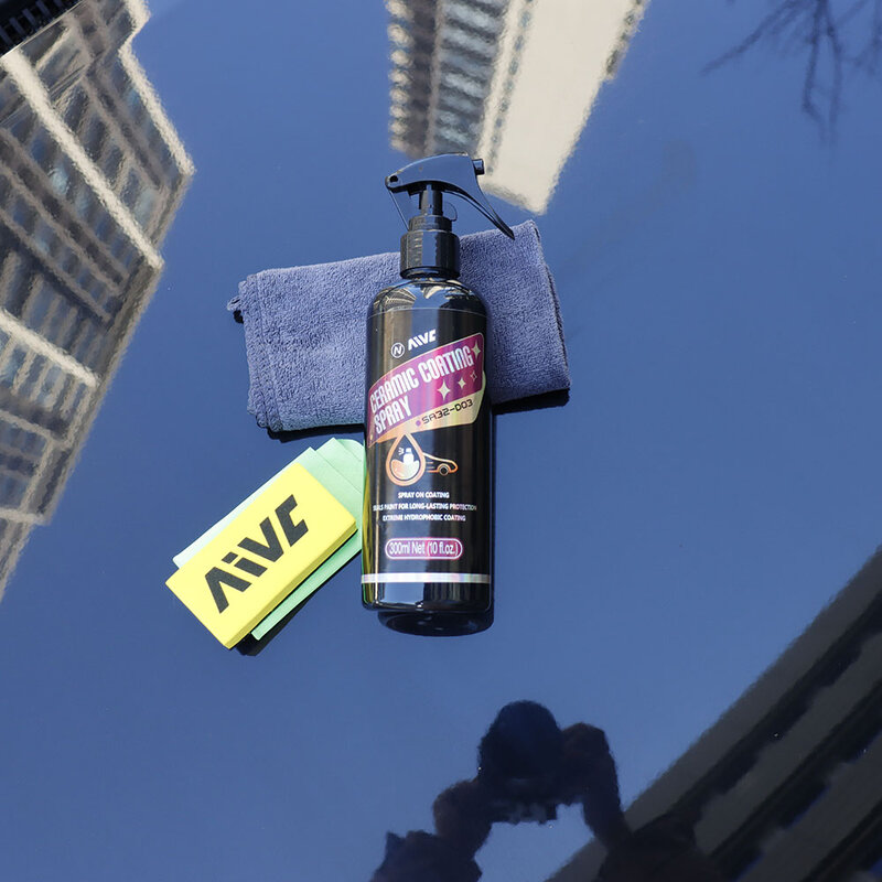 Samochód Nano-ceramiczna powłoka woskowa Spray Aivc kryształ polerowanie cieczy o wysokiej ochronie hydrofobowa powłoka usuwanie zarysowań detale samochodów