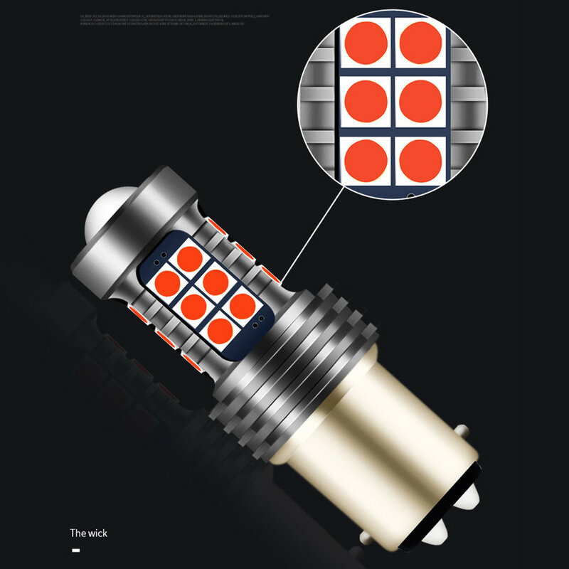 Cauda Piscando LED Parar Lâmpadas, Melhorar a Visibilidade, Strobe Invertendo Luz, 1157 T20 1156