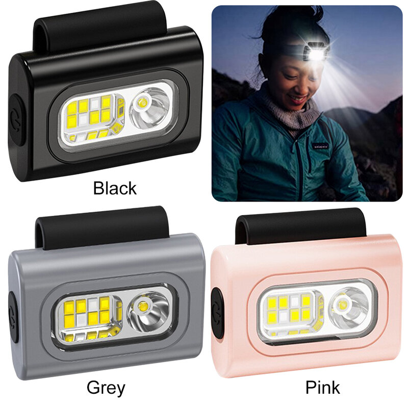 Running Light USB Rechargeable LED Safety Light Running Light Clip on Collar for Outdoor Runner Jogger Walking Hiking