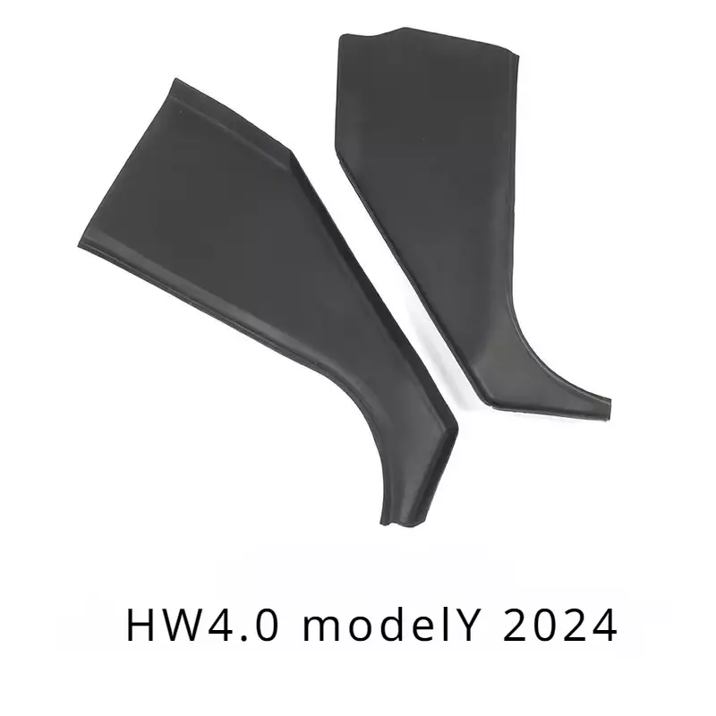 Cubierta de protección antipatadas para coche, Protector lateral de Pedal para reposapiés de puerta delantera, accesorios de decoración para Tesla Model Y HW4.0 2024