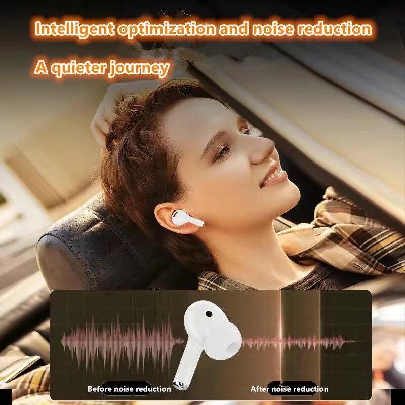 Danny-auriculares inalámbricos Z50S pro, cascos con Bluetooth 5,4, reducción activa de ruido, TWS, pequeños, deportivos, impermeables, novedad
