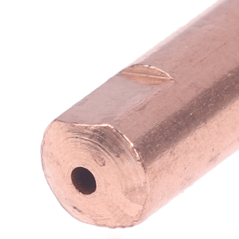 Boquilla de Gas de punta de 5 piezas, MB-15AK x 25mm, punta de contacto de antorcha de soldadura 0,8/1,0/1.