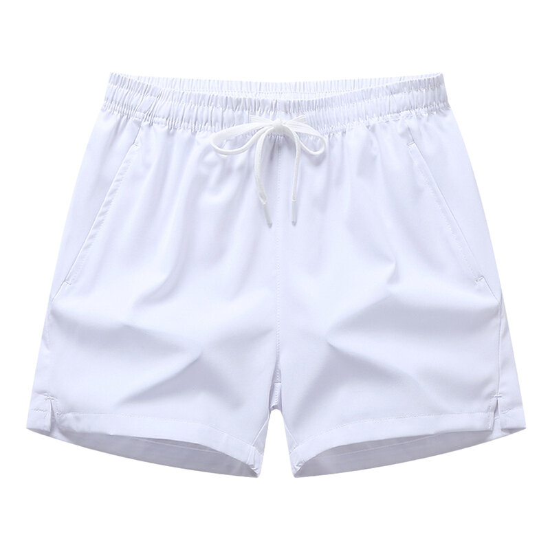 Man Pants Shorts Sportswear Summer Sports Shorts Drawstring Lining Ice Silk Male Panties Quick Dry Clothes For Man