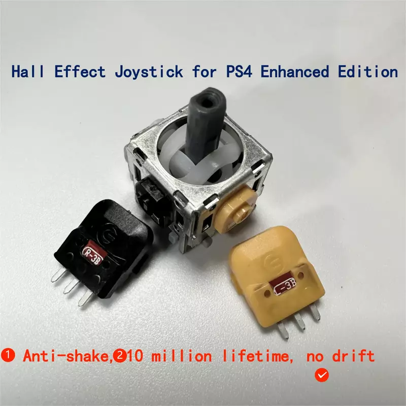 100 pz ~ 10 pz all'ingrosso migliorato PS4 ps5 xbox Hall Effect Joystick Anti Shake 10 milioni di tempo di vita senza deriva nessun ritardo