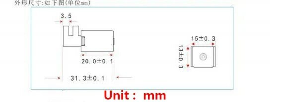 Mini válvula solenoide pequeña, Control de flujo N/C normalmente cerrado, 5V, DC 4,5 V, 6V, 12V, 24V