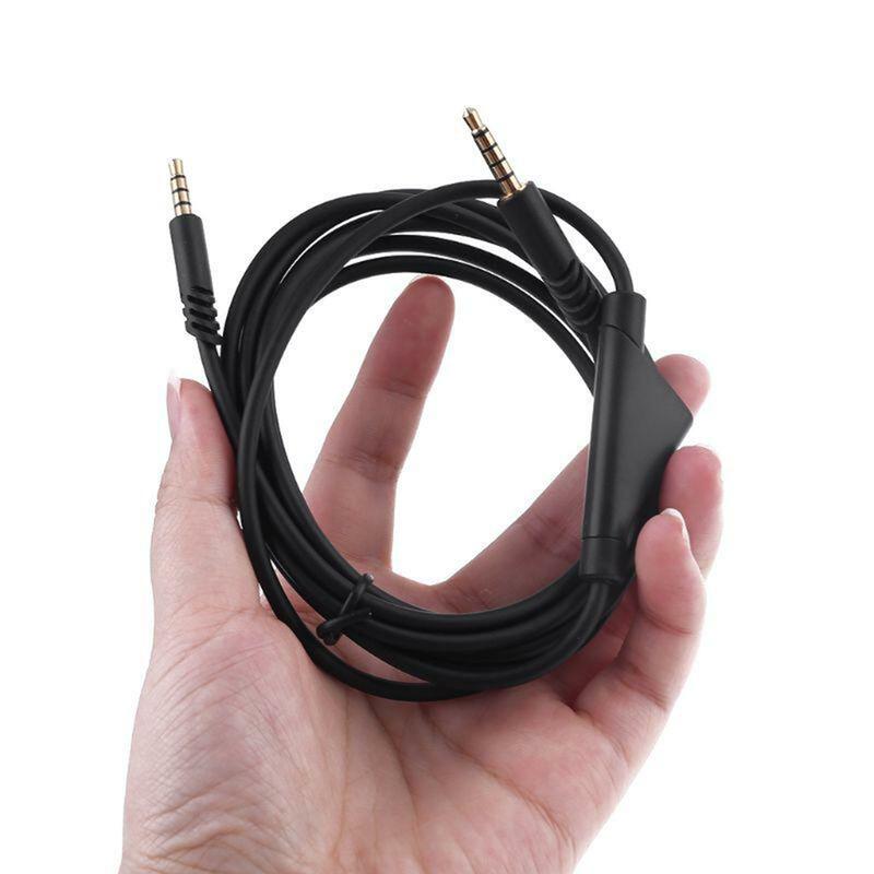 Conector chapado en oro para auriculares de juegos, cable de sonido Premium para Lo-gitech Astro A10, A40, A40tr, especialmente