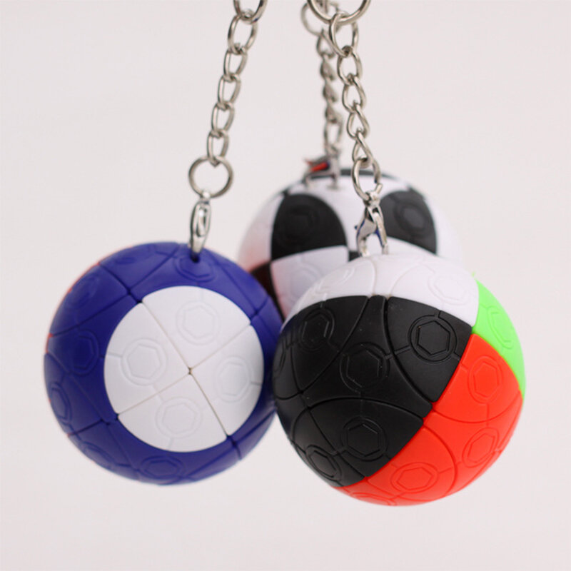 พวงกุญแจลูกบอลขนาดเล็กรูบิคเวทมนตร์50g พวงกุญแจลูกบาศก์เร็วของเล่นเพื่อการศึกษาของ permainan Teka-teki ลูกบาศก์ลูกบาศก์มหัศจรรย์ขนาดเล็กของขวัญสำหรับเด็กของขวัญสำหรับเด็ก