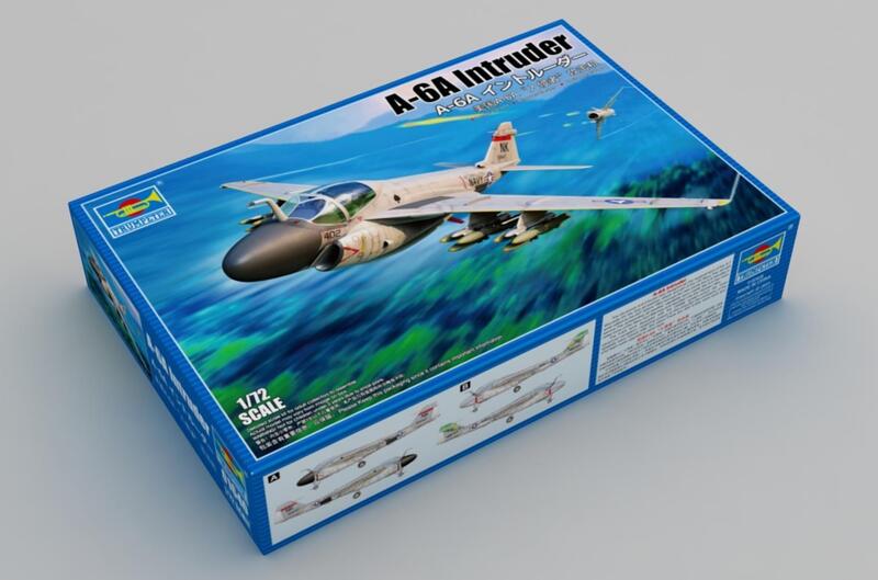 Trompettist 01640 1/72 Schaal A-6A Indringer Plastic Model Kit