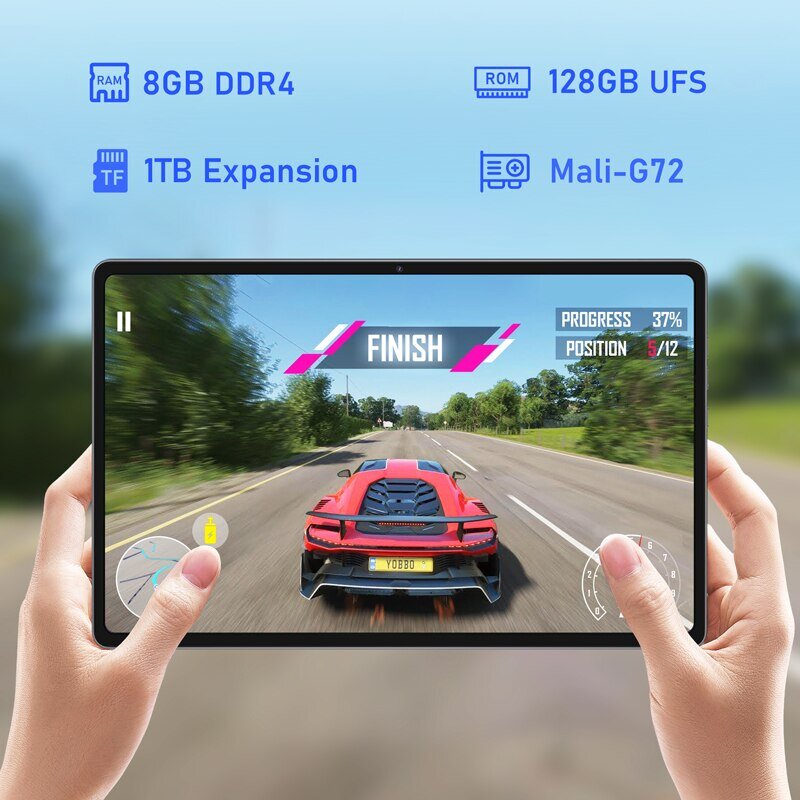 كمبيوتر لوحي nplus بشاشة بوصة x x FHD MT8183 8 Cores Android 12 16(8 + 8)GB RAM ragb ROM mAh ثنائي Wifi BT5.0