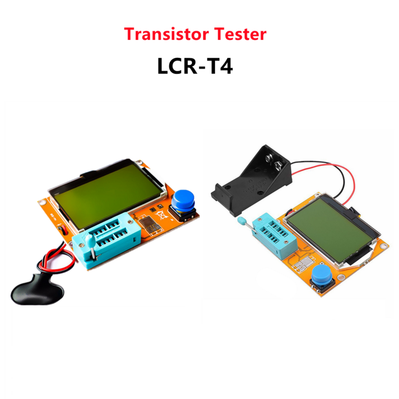 Merek Baru Kualitas Tinggi LCR-T4 ESR Meter Transistor Penguji Dioda Triode Kapasitansi STI Induktansi