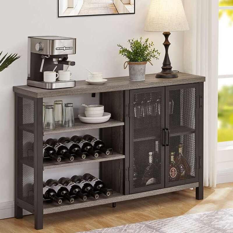 Industrialists have bar cabinets with wine racks, country bar with wine racks, coffee bar cabinets with lockers  wine cabinet