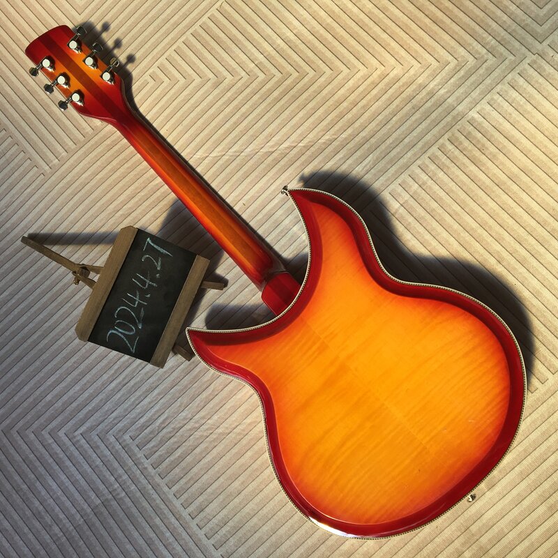 Darmowa wysyłka zamówienie natychmiast wysyłane 381guitar CS gitara elektryczna mahoniowy korpus gitary 6 strun gitara guiatrra