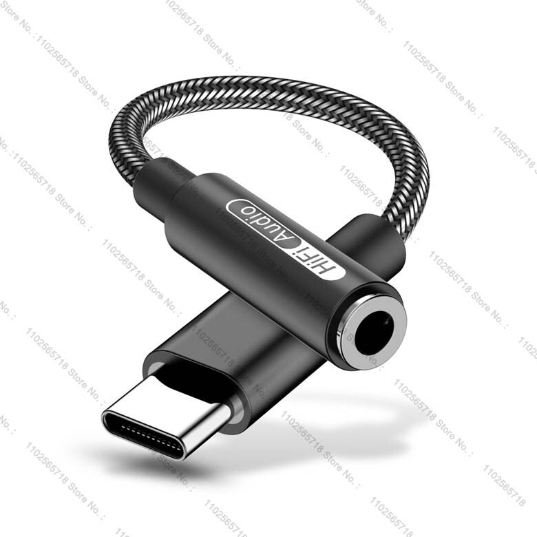 ALC5686 CX31993 KT0210 USB tipo C A DAC de 3,5mm, amplificador de auriculares, decodificador Digital, Cable de audio, adaptador OTG para Android