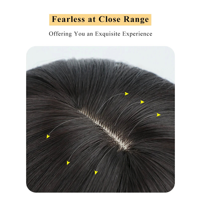 ALXNAN, короткие прямые синтетические парики для женщин, натуральные черные парики с челкой, ежедневный косплей, искусственные волосы, термостойкие