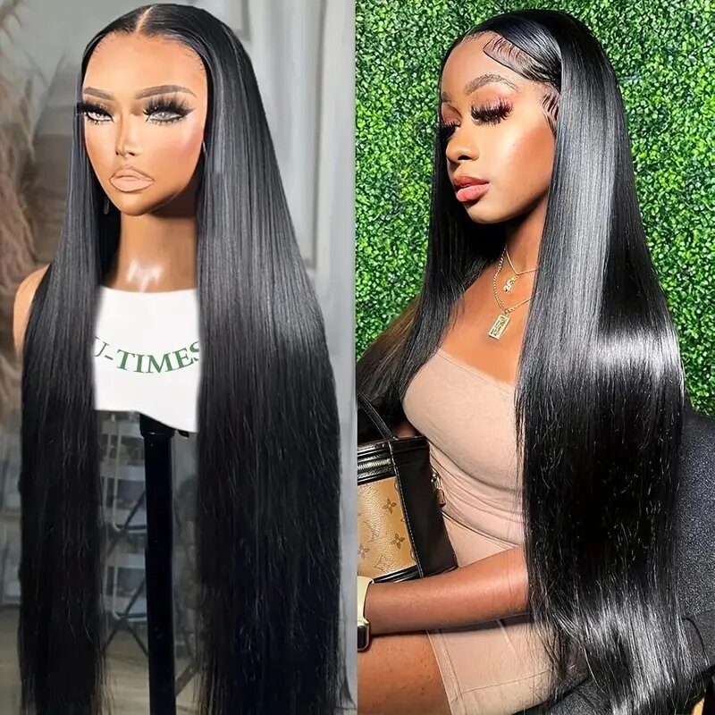 Glueless Straight Lace Front Wigs for Women 13x4 HD Lace Frontal Wig Human Hair 13x6 Brazilian Straight Lace Front Wig On Sale