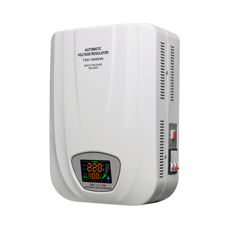Power wall mounted air conditioner 10KVA servo 220v ac automatic voltage regulators/stabilizers