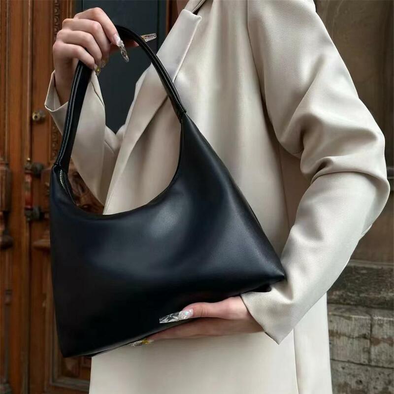Вместительная сумка-тоут на одно плечо для женщин, прочная и водонепроницаемая портативная дамская сумочка на плечо