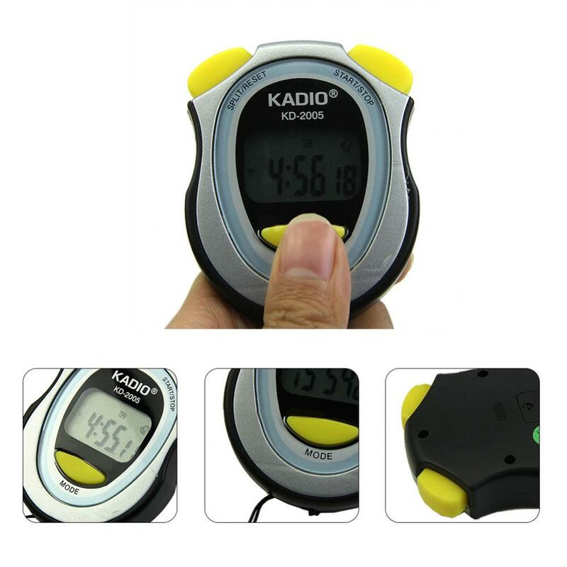 Cronômetro profissional de caminhada e corrida, cronógrafo esportivo, temporizador digital